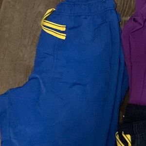 Royal blue wonder wink scrubs